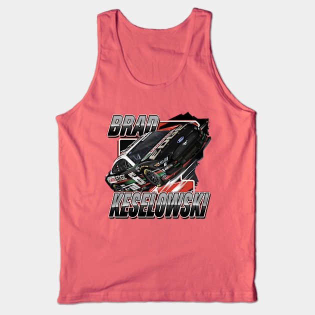 Brad Keselowski RFK Racing Tank Top by art.Hamdan